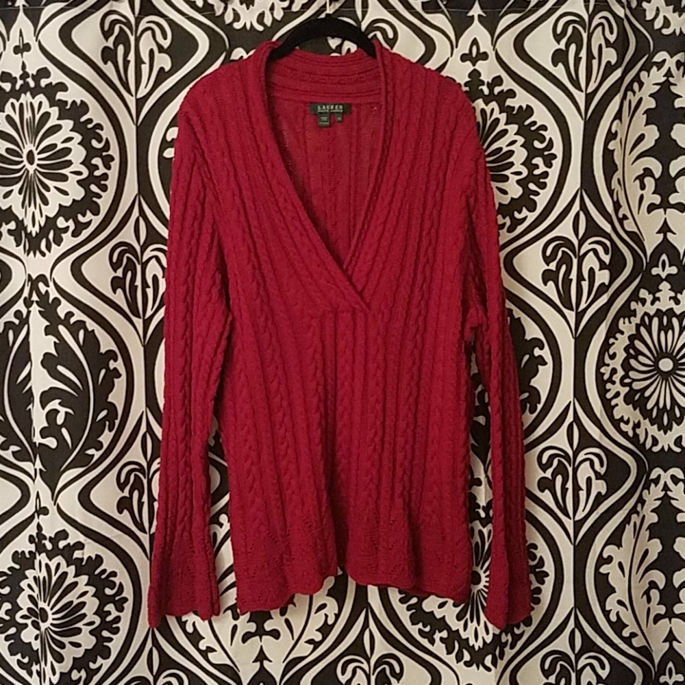 Ralph Lauren 100% cotton sweater (SALE-$15)